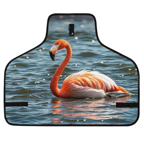 Delantal de trabajo Flamingo con bolsillos y ajuste rápido miniatura 1