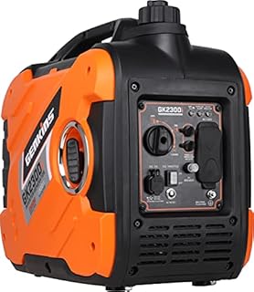 GENKINS 2300 Watt Portable Inverter Generator Ultra Quiet Gas Powered RV Ready CARB EPA Complied Ship to 50 States & Puerto Rico