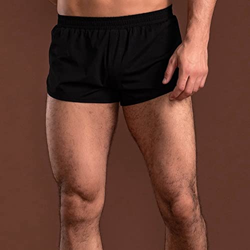 JEShifangjiusu Mens Sleeping Stretch Boxer Shorts Ultra-Soft Modal Lounge Pajama Bottoms Cotton Moisture-Wicking Underwear3