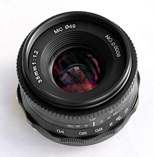 OLYMPUSとPanasonic対応！35mm F1.2 単焦点レンズ！美品！ Amazon | Hengyijia 35mm F1.2 黒色 単焦点レンズ Panasonic