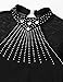 inhzoy Vestido de Danza Ballet Lentejuelas para Mujer Manga Larga Maillot de...