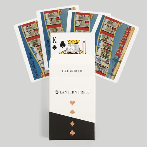 Baraja Greetings from Santa Fe, 52 cartas póker miniatura 6