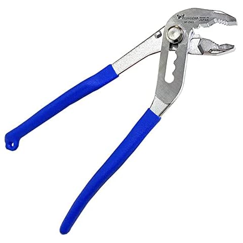 Tsunoda WP-250SS, Water Pump Pliers w/Built-in-Spring Cover