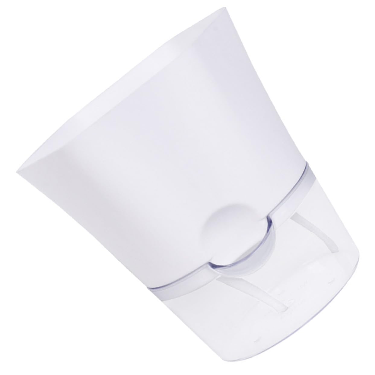Pot de fleurs auto-irrigant robuste en plastique pour décoration