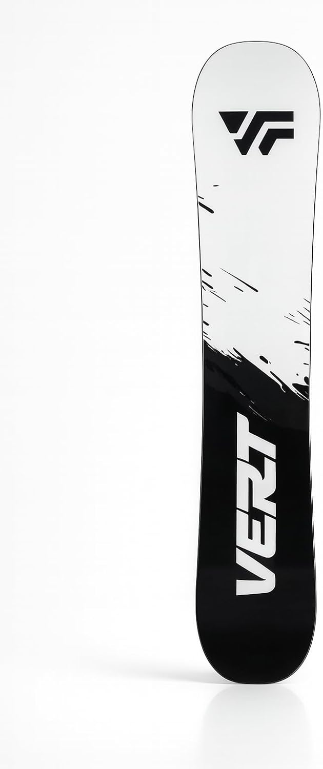 Vert Tsunami Snowboard – Full Traditional Camber Profile – True Twin Park & All-Mountain Board – Classic Poplar Wood Core – High-Pop & Forgiving Flex