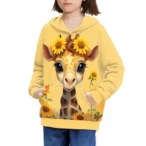 Upetstory Hoodies Youth for Girls Boys Kids S-XL Long Sleeve Hooded Sweatshirt with Pockets Teens3