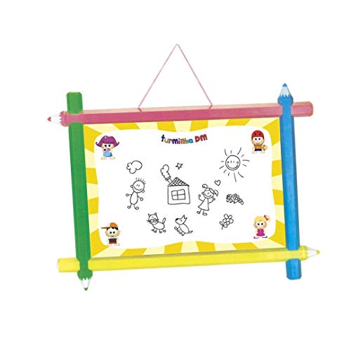 LOUSINHA INFANTIL 2 EM 1 QUADRO BRANCO COM GIZ CANETA E APAGADOR