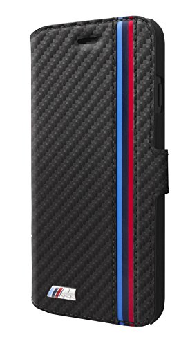 BMW M Sport Carbon Effect Booktype Case iPhone X
