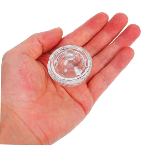 2 piezas vasos acrílicos para arte de uñas miniatura 7