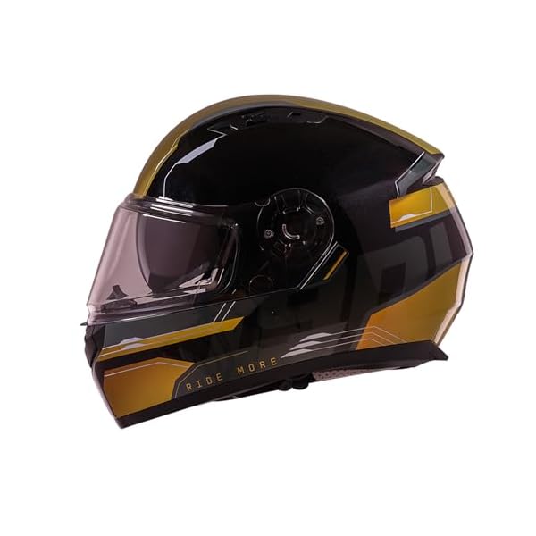 Royal Enfield Lightwing Ride More 1901 Full Face Helmet (Size: XL)-HEA240025-BLACK