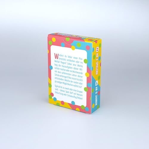 Würdest du lieber ...? – Die verrückte Edition für Kinder: | Das Original. Der Spieleklassiker für Kindergeburtstage. Tolles Geschenk zum Geburtstag und Weihnachten. Ab 6 Jahren