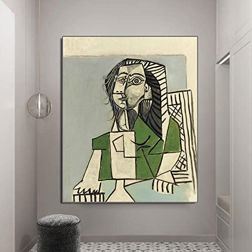Peinture Picasso art abstrait pour salon déco design contemporain grand format
