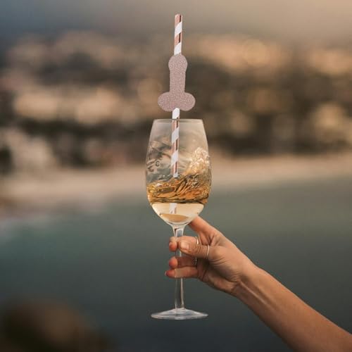 24 pitillos de papel desechables de 7.7 pulgadas miniatura 6