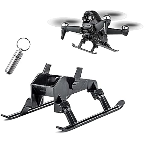 Landing Gear Leg for DJI FPV Drone Foldable Height Extended Accessory Height Extender Protector for DJI FPV Heightened Extended Long Leg Cover