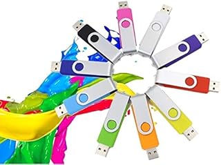 32GB 100 Pack Orange USB Flash Drives USB 2.0 Swivel Design Flash Drive for Data Storage Wholesale Thumb Drive Jump Drive Pen Drive Bulk Memory Stick Zip Drives (100 Pack Orange, 32GB)