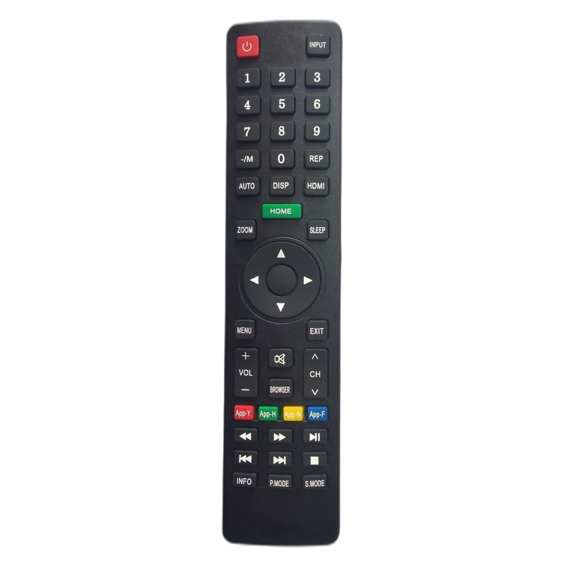 MASE® Replacement Remote Control for Clarion -Orson-Elista Smart LED TV Remote & Many More Chines Assembled TV (Only for Same Model)