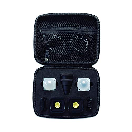 Lume Cube 1.0 - Professional Lighting Kit, 22-Piece LED Lighting Kit with Diffusion and Gels for On & Off Camera Video and Photography - Thumbnail 3