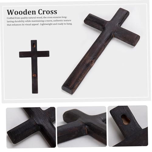 Cruz de madera para regalo de bodas y fiestas espirituales 2