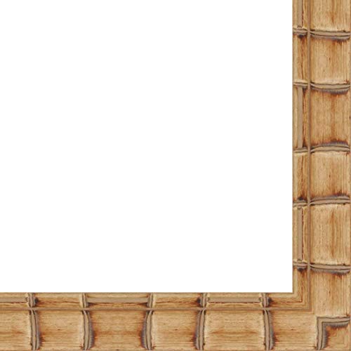 Picture Frame Moulding (Wood) 100ft Bundle - Bamboo Natural Finish - 2.875