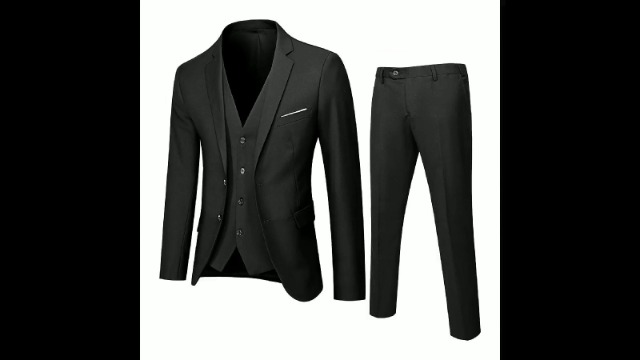 Abito Uomo Completo 2 Pezzi | Giacca E Pantaloni Cerimonia | Blazer Classico Con Bottoni | Taglie Forti | Beige