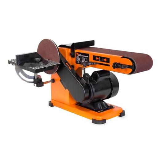 WEN 6500T 4 x 36" Belt & 6" Disc Sander with Steel Base