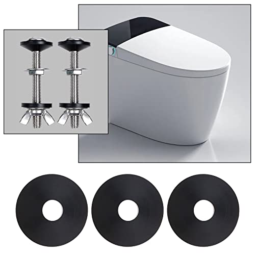 The Lord of the Tools 10Pcs Toilet Seat Washer Replacement Toilet Seat Hinge Fitting Replacement Rubber Accessories for Loose Toilet Seats 27mm/1.1inch - Image 3