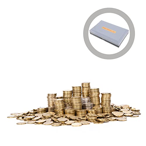 Caja organizadora de monedas multi grid SEWACC gris miniatura 6