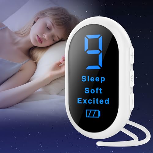 Sleep Aid Device BOYUNSHI Anxiety Relief for Adults Type-C Rechargeable Microcurrent Calm Palm with 3 Modes & 9 Adjustable Gears Portable Sleep Instrument for Insomnia Solution Improve Deep Sleep