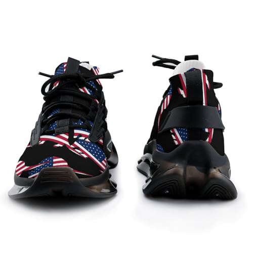 Armadillo USA Flag Lightweight Women's Sneakers Running Tennis Shoes Walking Sportswear Gym Travel for Men2