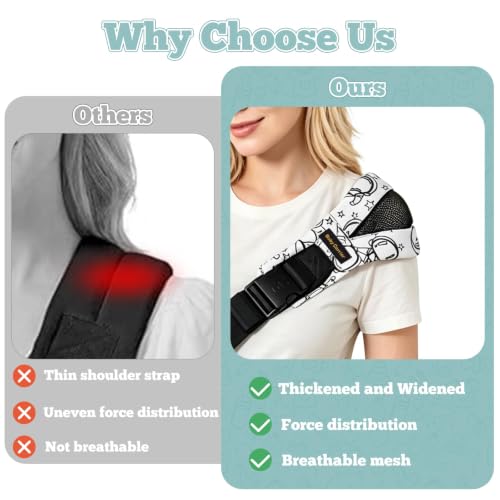 Baby Sling Carrier for Toddlers, Adjustable One-Shoulder Baby Carrier, Lightweight Breathable Baby Sling for Travel, Walking & Daily Use, Ergonomic Baby Holder,Hip Healthy Baby Sling Carrier - Image 6