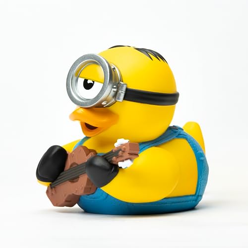 TUBBZ Boxed Edition Minions Stuart Collectible Vinyl Rubber Duck Figure, Official Despicable Me 4 Minions Merchandise, TV