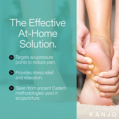 Fsa Hsa Eligible Kanjo Memory Foam Acupressure Foot Mat | Pressure Point & Acupressure Mat For Feet | Helps Relieve Plantas Fasciitis, Heel Pain & Arch Pain | For Use At Standing Desk #TOP4