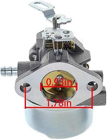 AUTOKAY Adjustable Carburetor for Tecumseh 8HP 9HP 10HP Snowblower Re#640349 640052 640054 640058 640058A