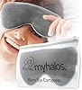 MyHalos® Microwave Activated Moist Heat Eye Compress for Dry Eyes and Stye Treatment - Heated Eye Mask for Dry Eyes -Our Dry Eye Therapy Mask Relives Blepharitis & Pink Eye -Warm Compress for Eyes