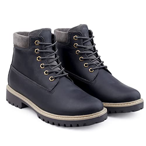 Image of Bacca Bucci Men Leather Hiking Boot