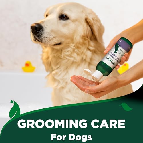 Vet's Best Hypoallergenes Hundeshampoo für empfindliche Haut, lindert Beschwerden bei trockener, juckender Haut, reinigt, befeuchtet und pflegt Haut und Fell 500ml