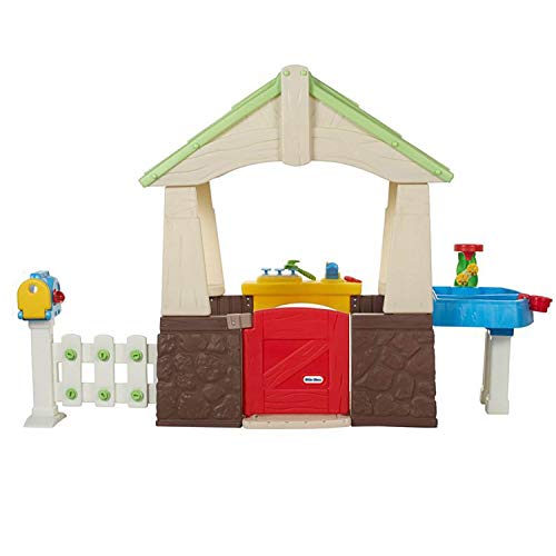 Image of Little Tikes Deluxe Home and Garden Playhouse