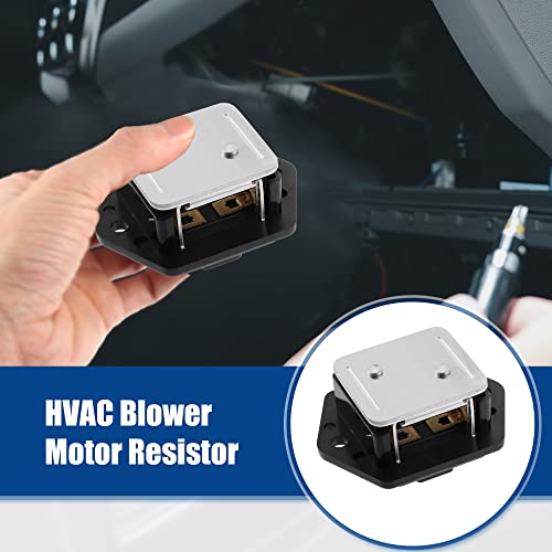 Image of ACROPIX HVAC Blower Motor Resistor Replacement Fit for Isuzu Amigo - Pack of 1 Silver Tone Black