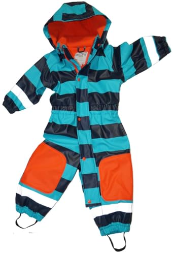 Maylynn Outdoor Schneeanzug Regenoverall Regenanzug Blau, warm gefüttert...