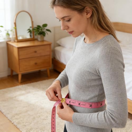 Cinta métrica portátil compacta para cuerpo 2 unidades miniatura 5