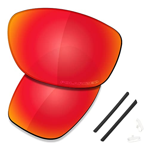 Image of SAUCER Premium Replacement Lenses & Rubber Kits for Oakley Conductor 8 OO4107 Sunglasses