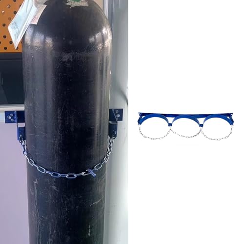 Chariot de rangement pour bouteilles de gaz en acier durable et finition premium