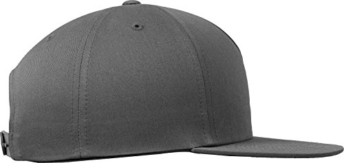 Casquette snapback unstructured 5-panel Flexfit ajustable rétro noire pour homme - 6