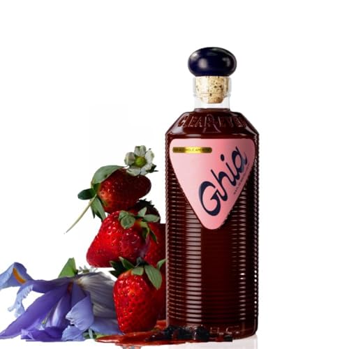 Ghia Non-Alcoholic Berry Apéritif - 500ml (1-Pack) | Botanical Mediterranean-Inspired Spirit Mocktail & Cocktail Mixer with Notes of Strawberry, Black Currant & Rosemary | Vegan, No Added Sugar, No Artificial Flavors