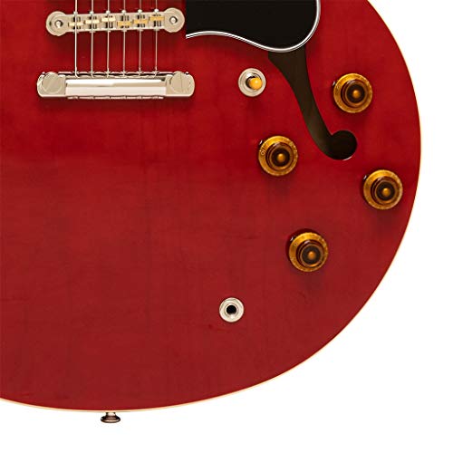 Tokai UES180 Car Guitare électrique semi-creuse avec étui Rouge pomme - Les Beatles, Paul McCartney, John Lennon, RIngo Starr, George Harrison Tokai UES180 Car Guitare électrique semi-creuse avec étui Rouge pomme – Image 6
