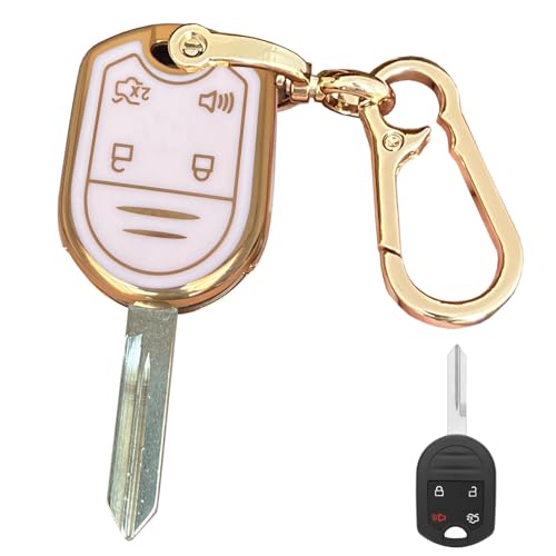 Boîtier clé Ford F-150 F-250 Fusion Explorer - Remplacement coque 4 boutons