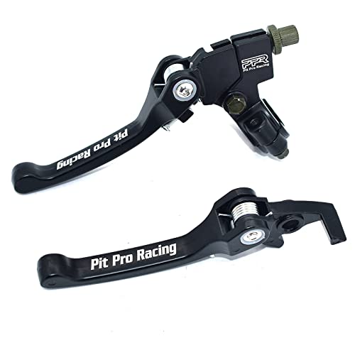 Clutch Brake Lever Set, Aluminum Alloy Folding...