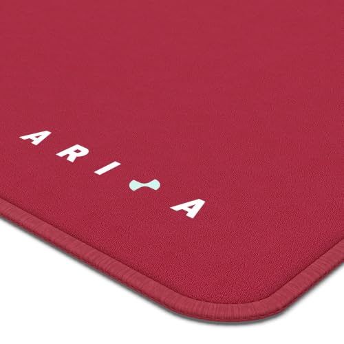 Image of ARIXA Tejas Mousepad, Pro Series, Gaming Mouspad, Stitched, Anti-Fray, Anti-Slip, Splash-Proof, Perfect for Gaming Setup (490x420x4mm)