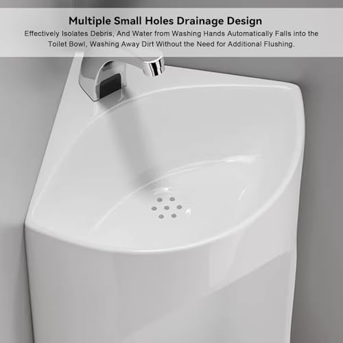 Urinario de cerámica for hombre con lavabo para optimizar baños domésticos 4