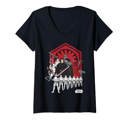 T-shirt Star Wars Kylo Ren col V idéal pour vos sorties pop culture et cinéma